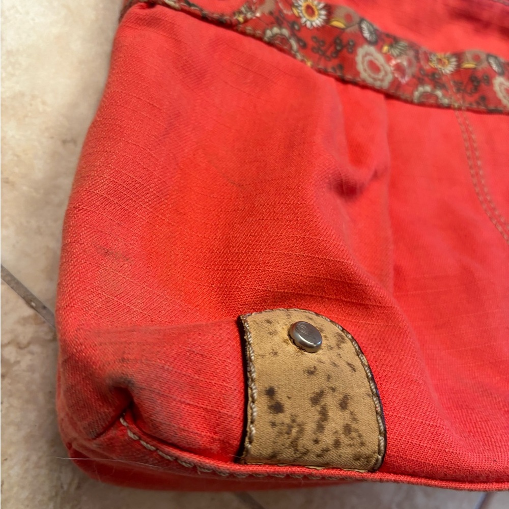 Fossil Red Handbag - Picture 10 of 16